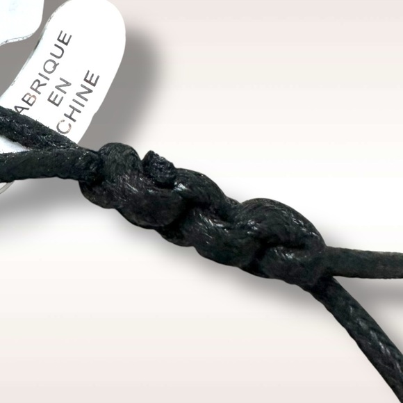 Free People Summertime Cord Choker Tiger’s Eye  NWT Bohemian Adjustable Necklace - Picture 11 of 12